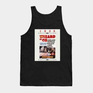 The Wizard of Oz 1939 Movie Poster Tank Top